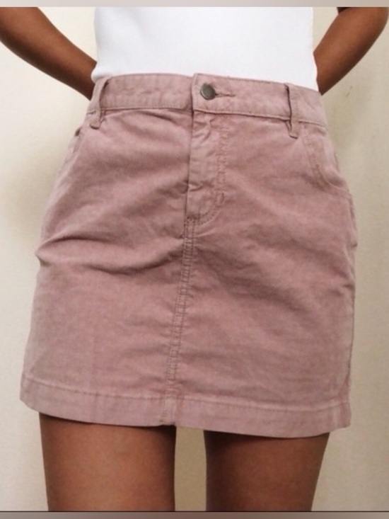 Urban Outfitters Dresses & Skirts - BDG Urban Outfitters Dusty Rose Pink Baby Light Corduroy Mini Skirt Small 4